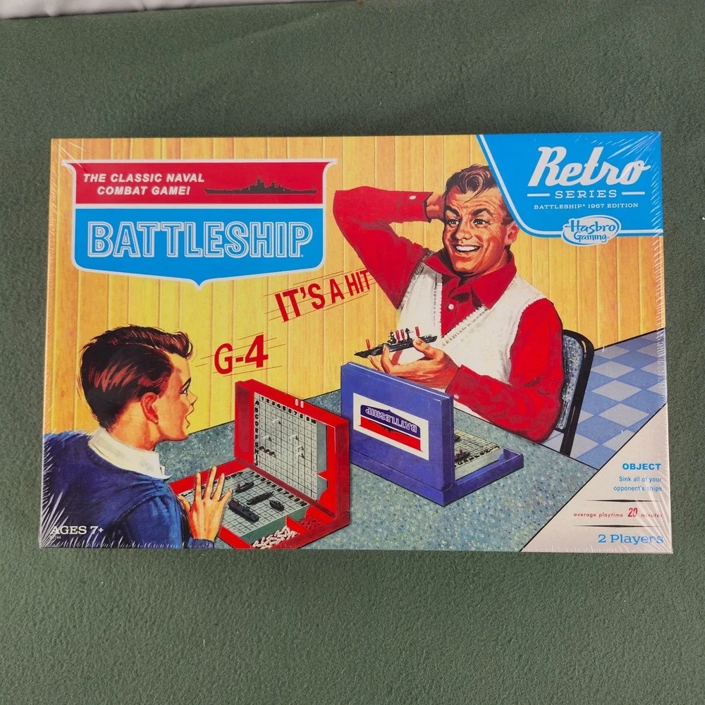 Battleship 1967 Retro Series Hasbro New Factory Sealed Brand New